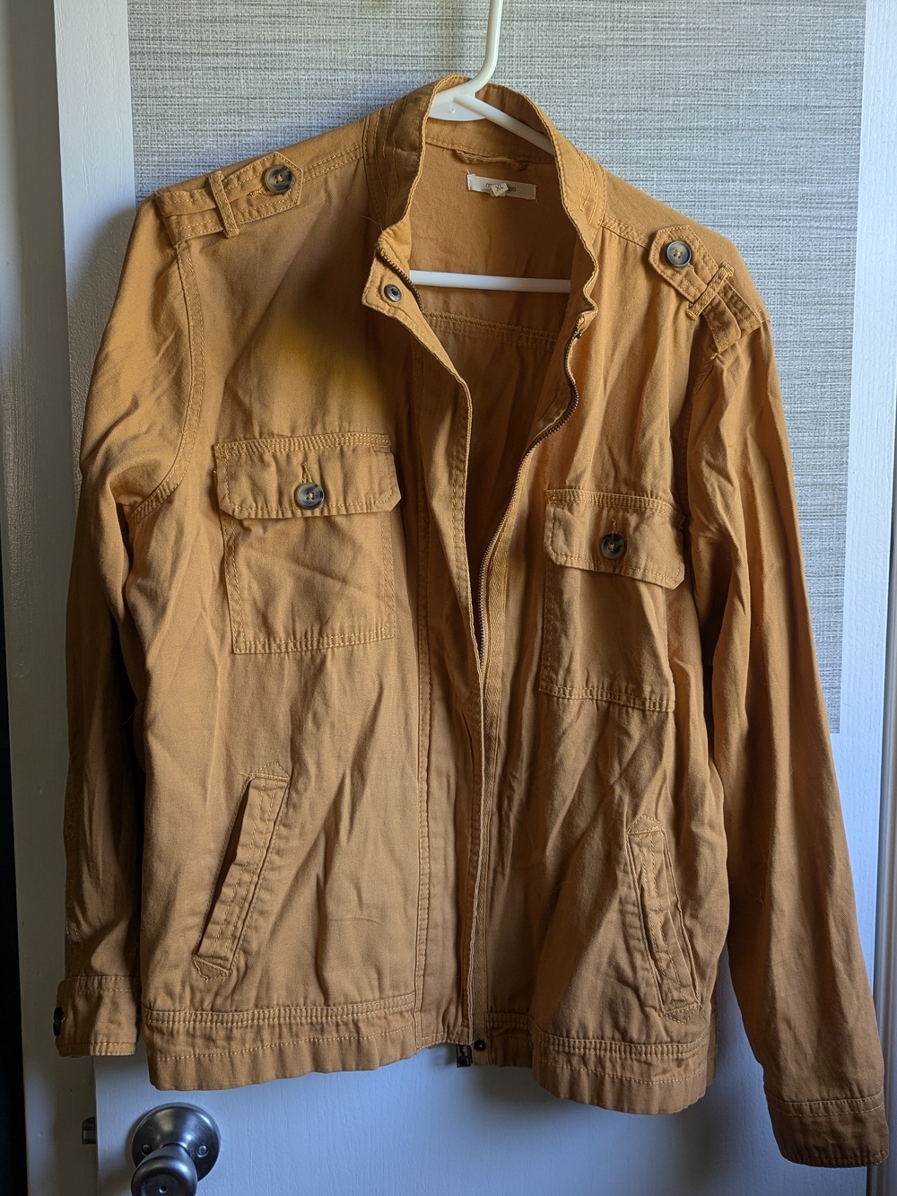 Maurices Field Jacket in Mustard Yellow